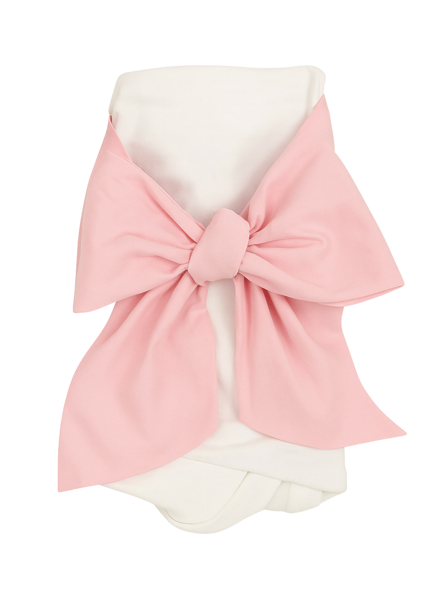 Palm Beach Pink Bow Swaddle