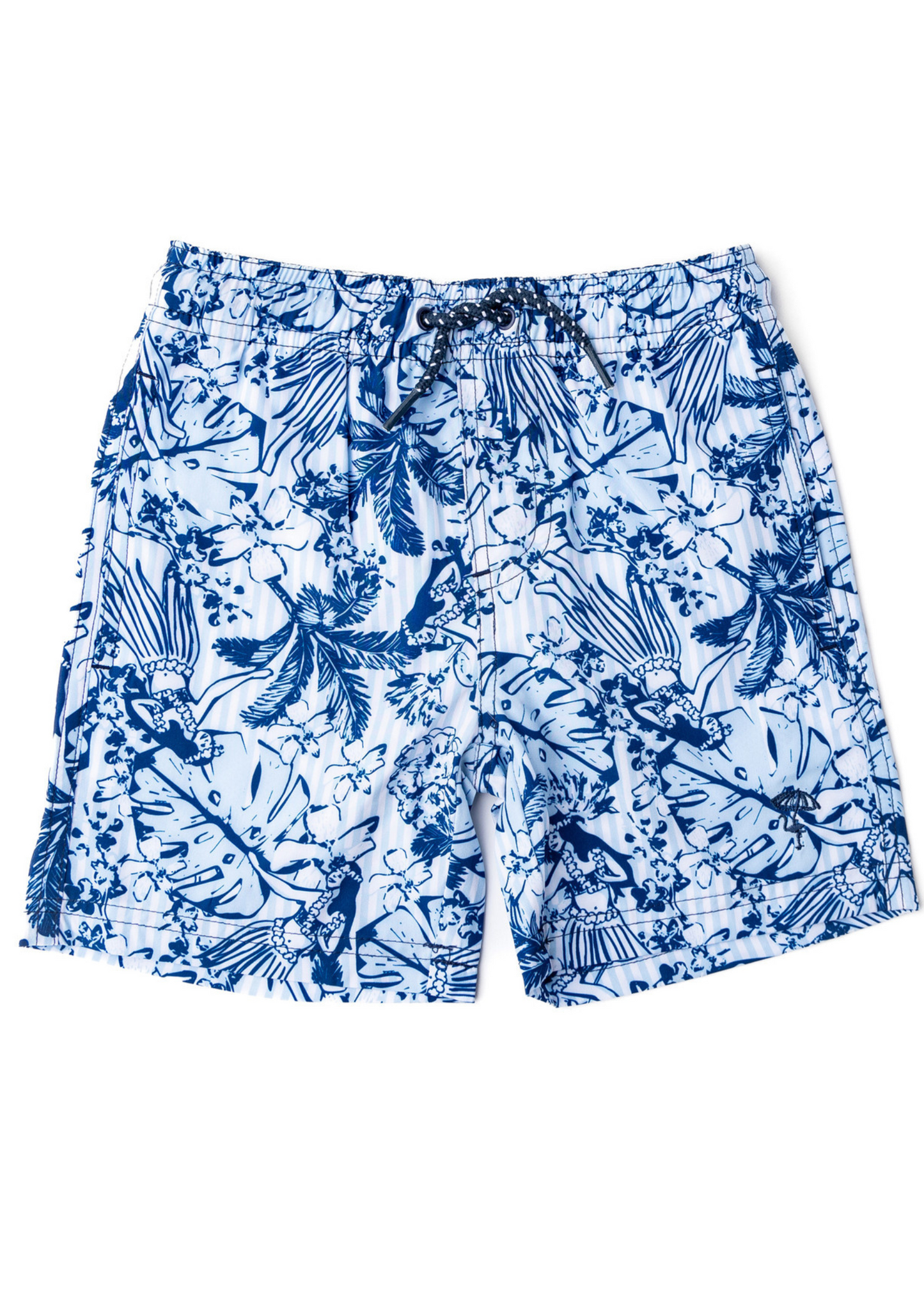 Tiki Tides Boys 4 Way Stretch Swim Trunks