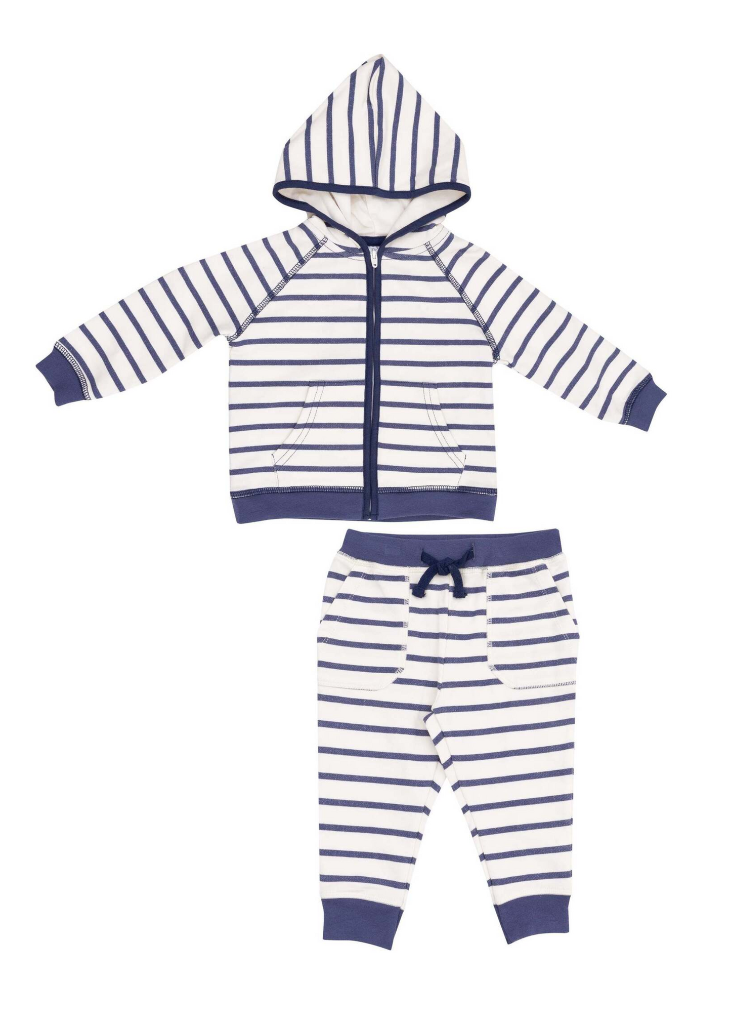 French Terry Hoodie Jogger Set