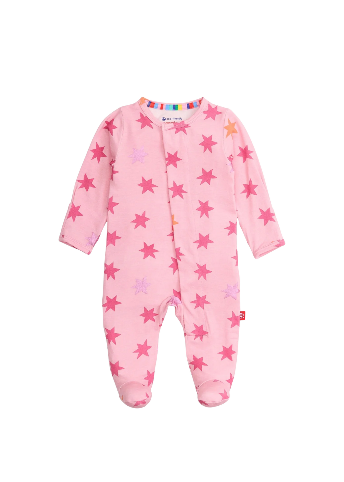 Pink Cosmic Confetti Footie