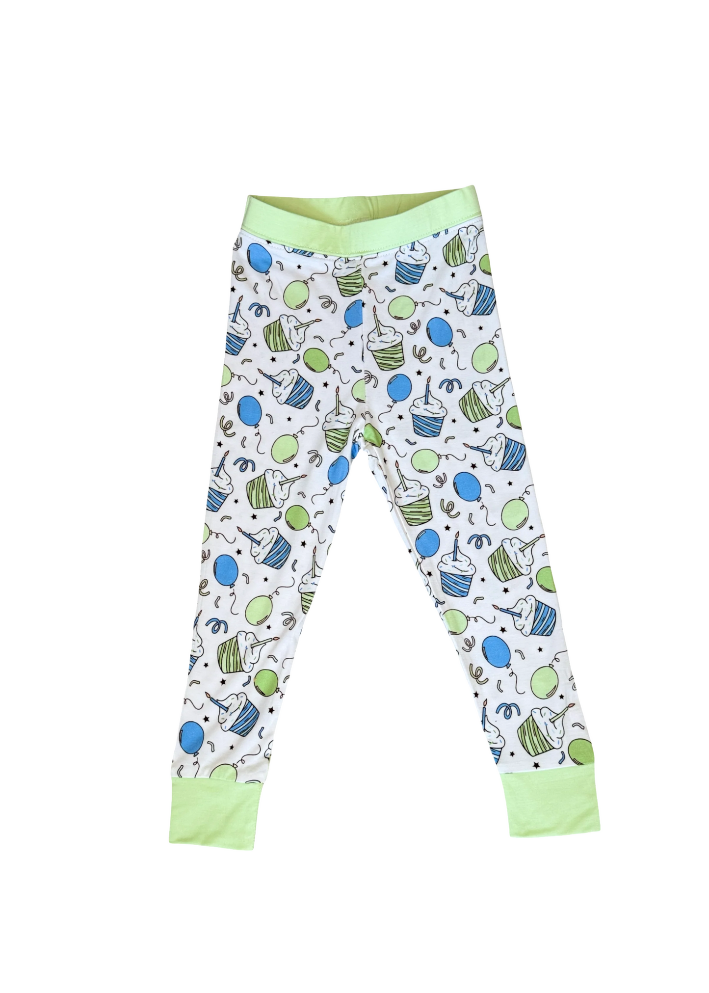 Blue Birthday Pajama Set
