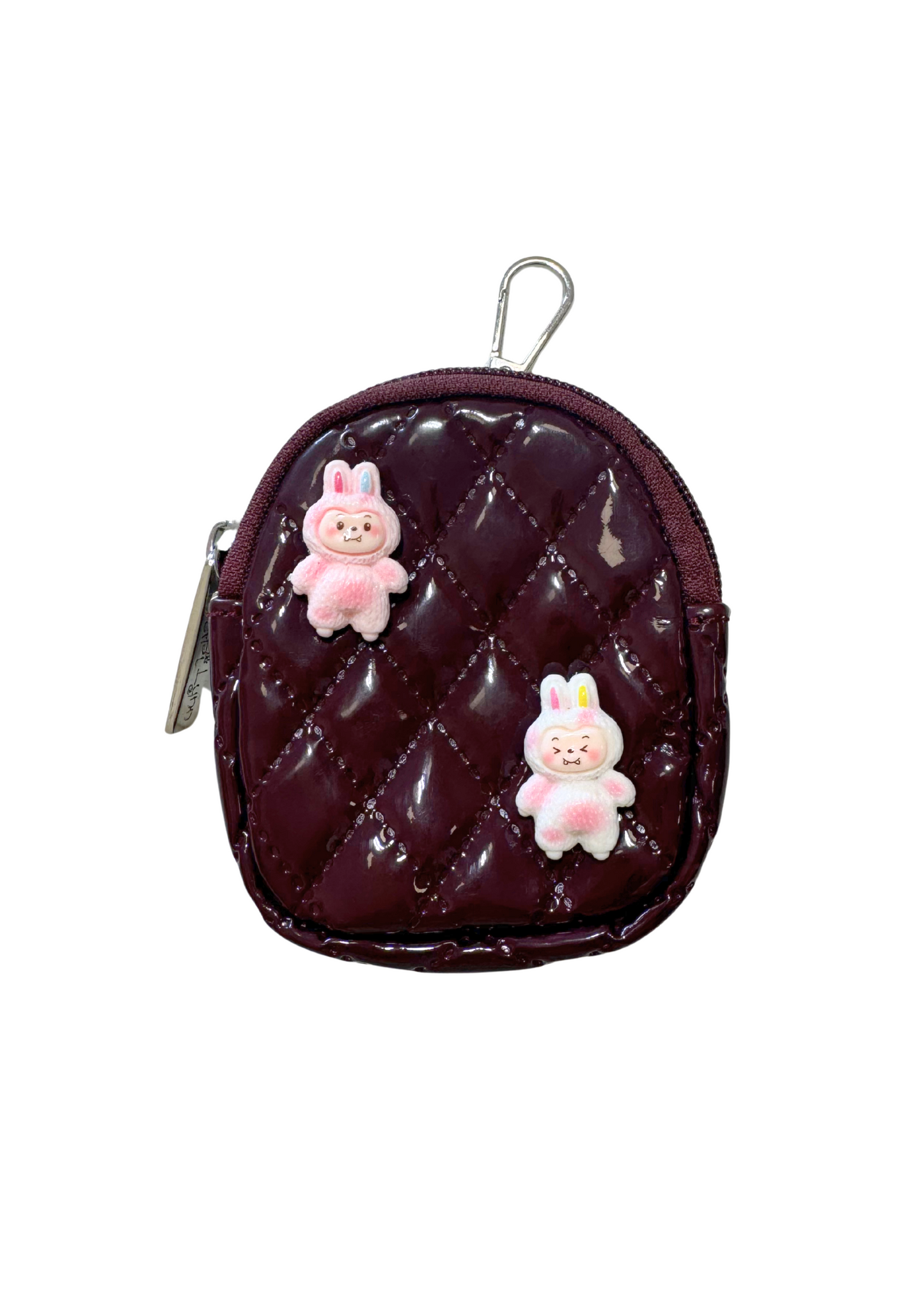 Coin Purse in Burgundy