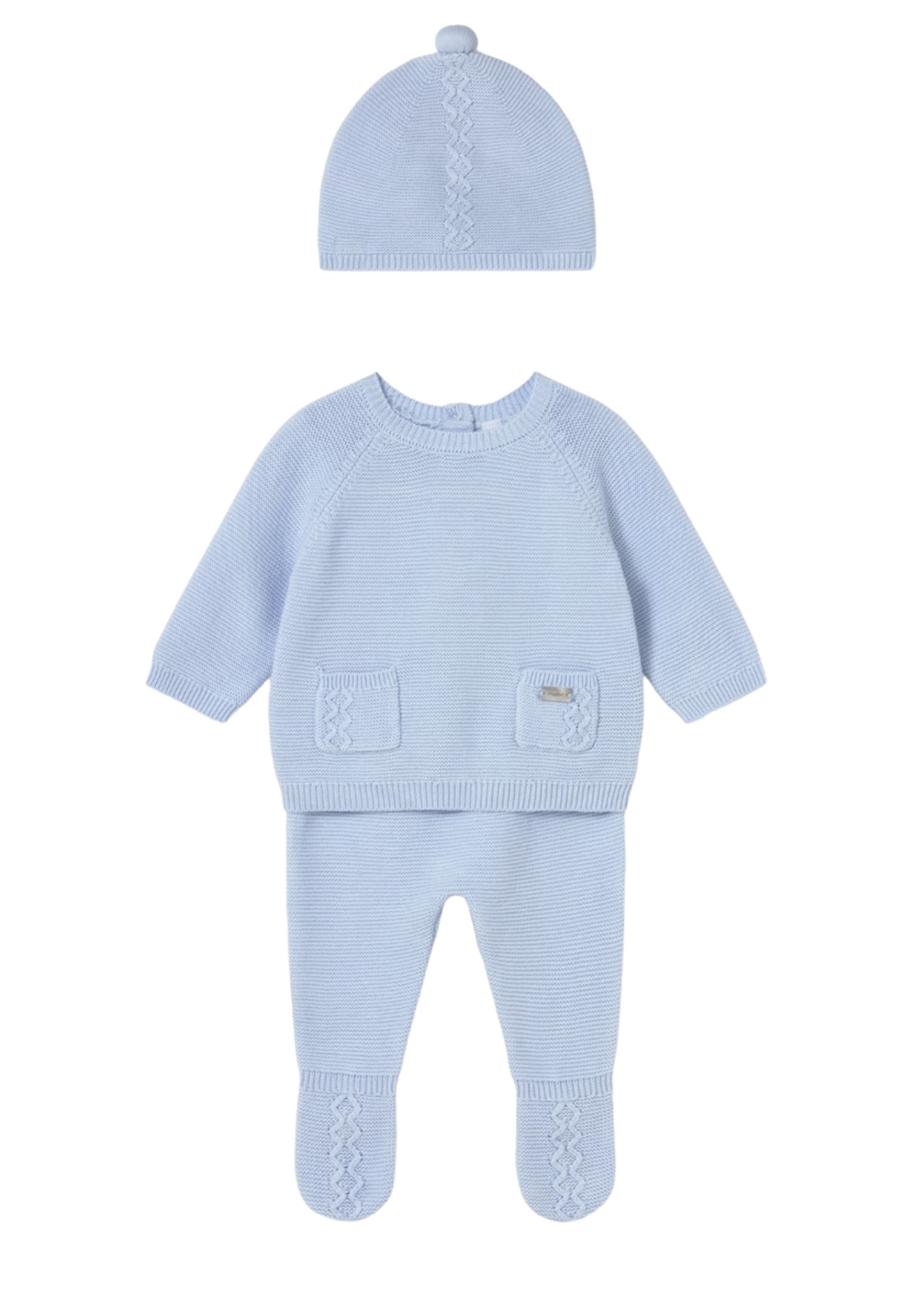 Baby Boy Knit Coming Home Outfit
