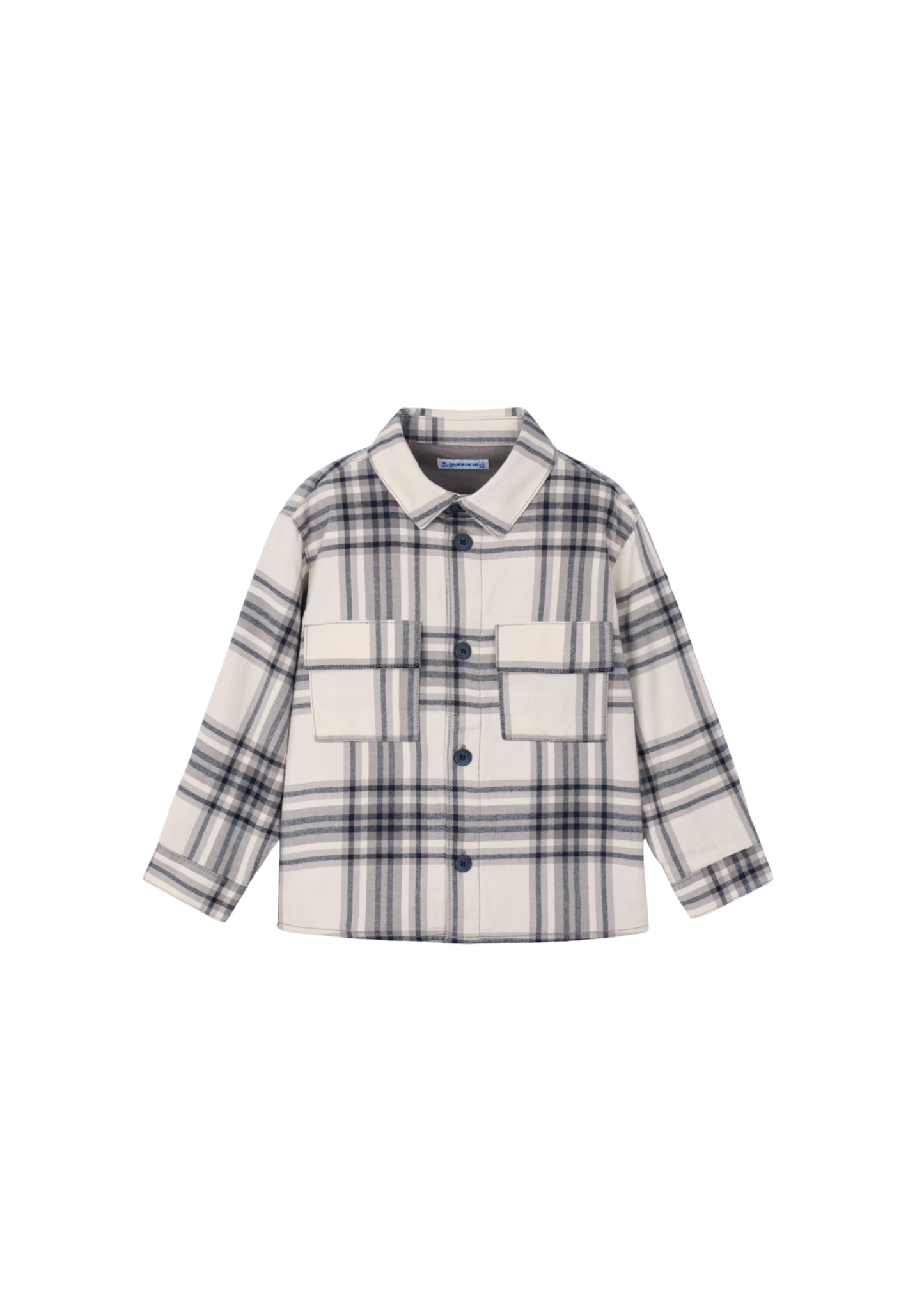 Grey Plaid Flannel