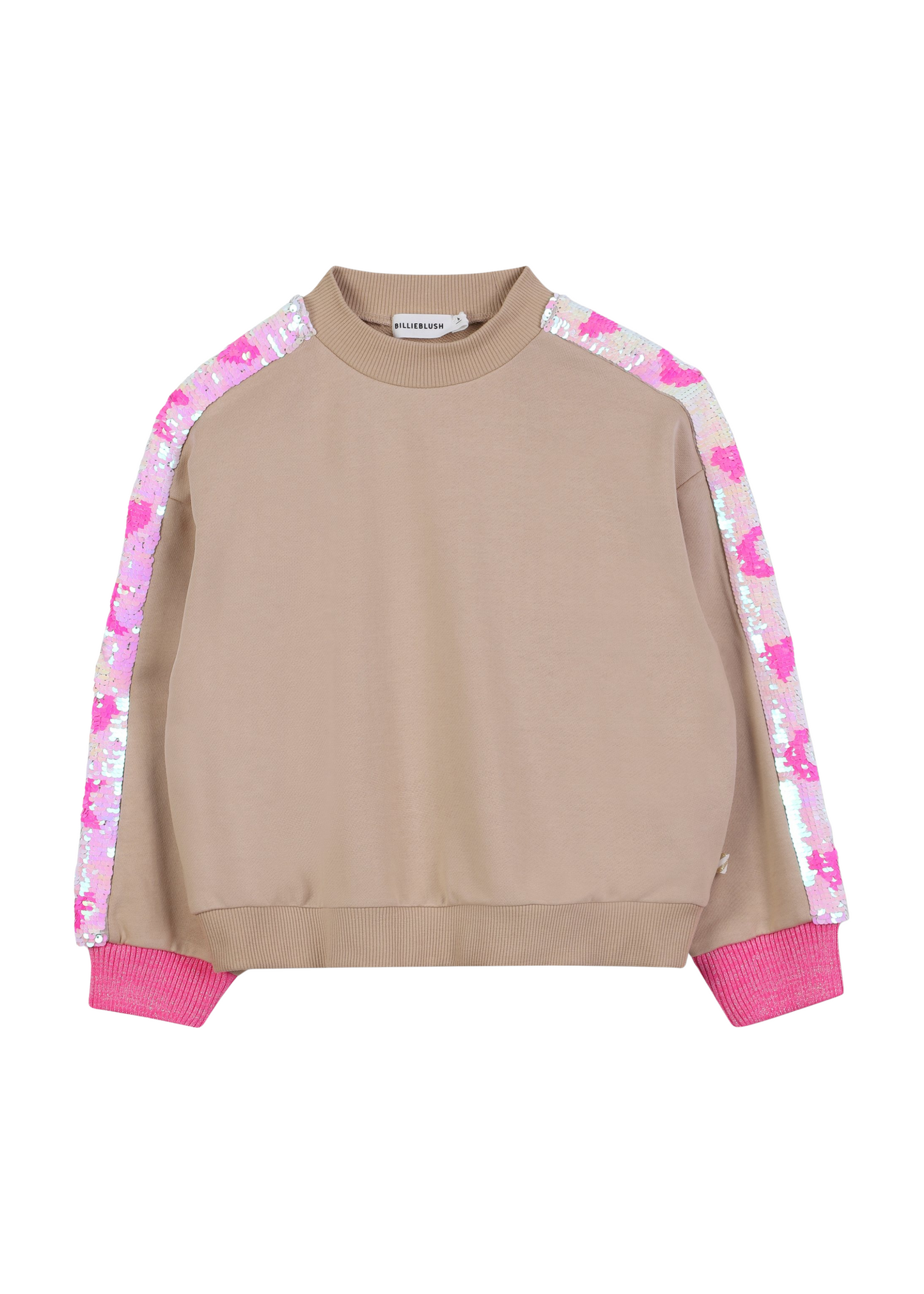 Sequin Stripe Sweatshirt