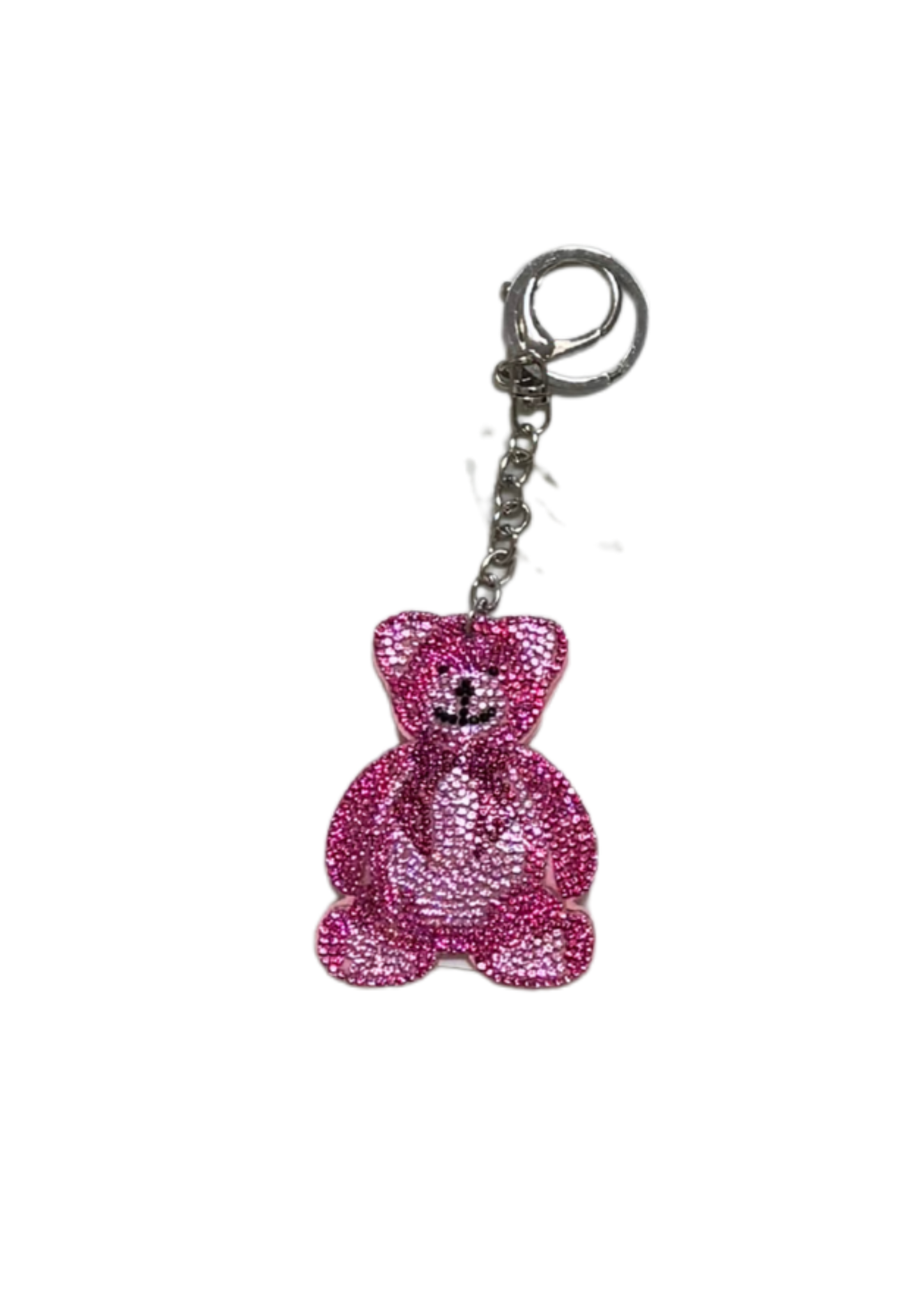 Pink Bear Keychain