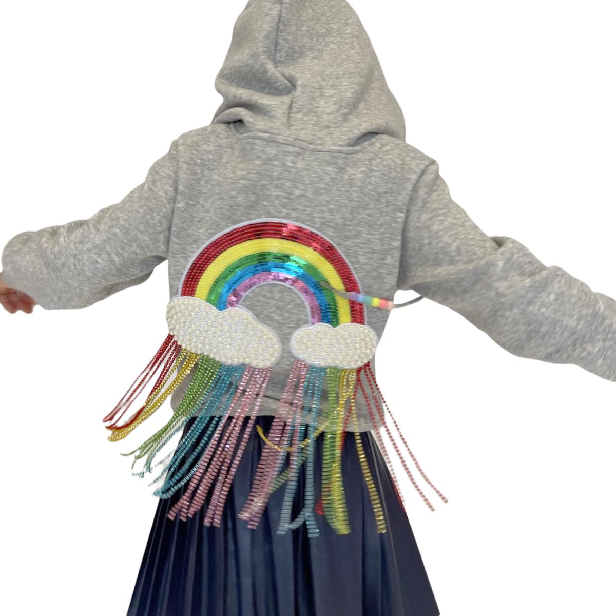 Crystal Rainbow Hoodie
