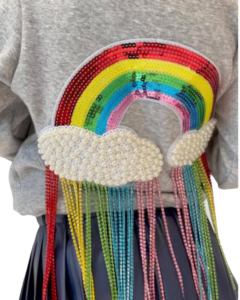 Crystal Rainbow Hoodie
