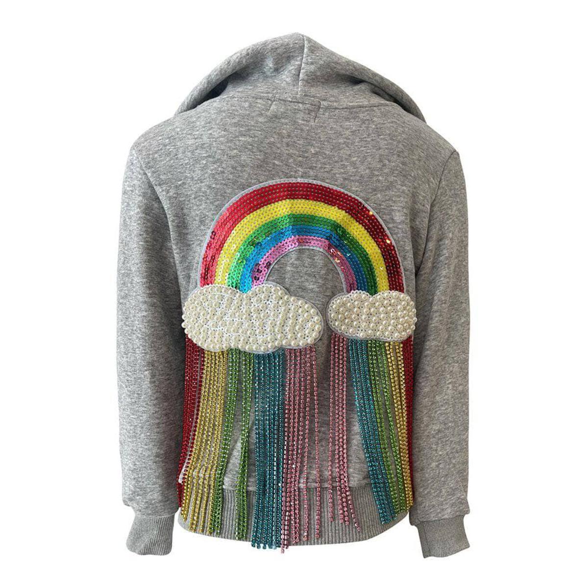 Crystal Rainbow Hoodie