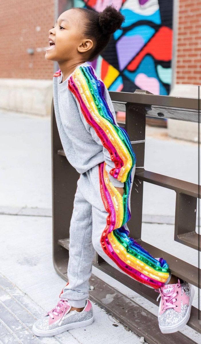 Sequin Tracksuit Set