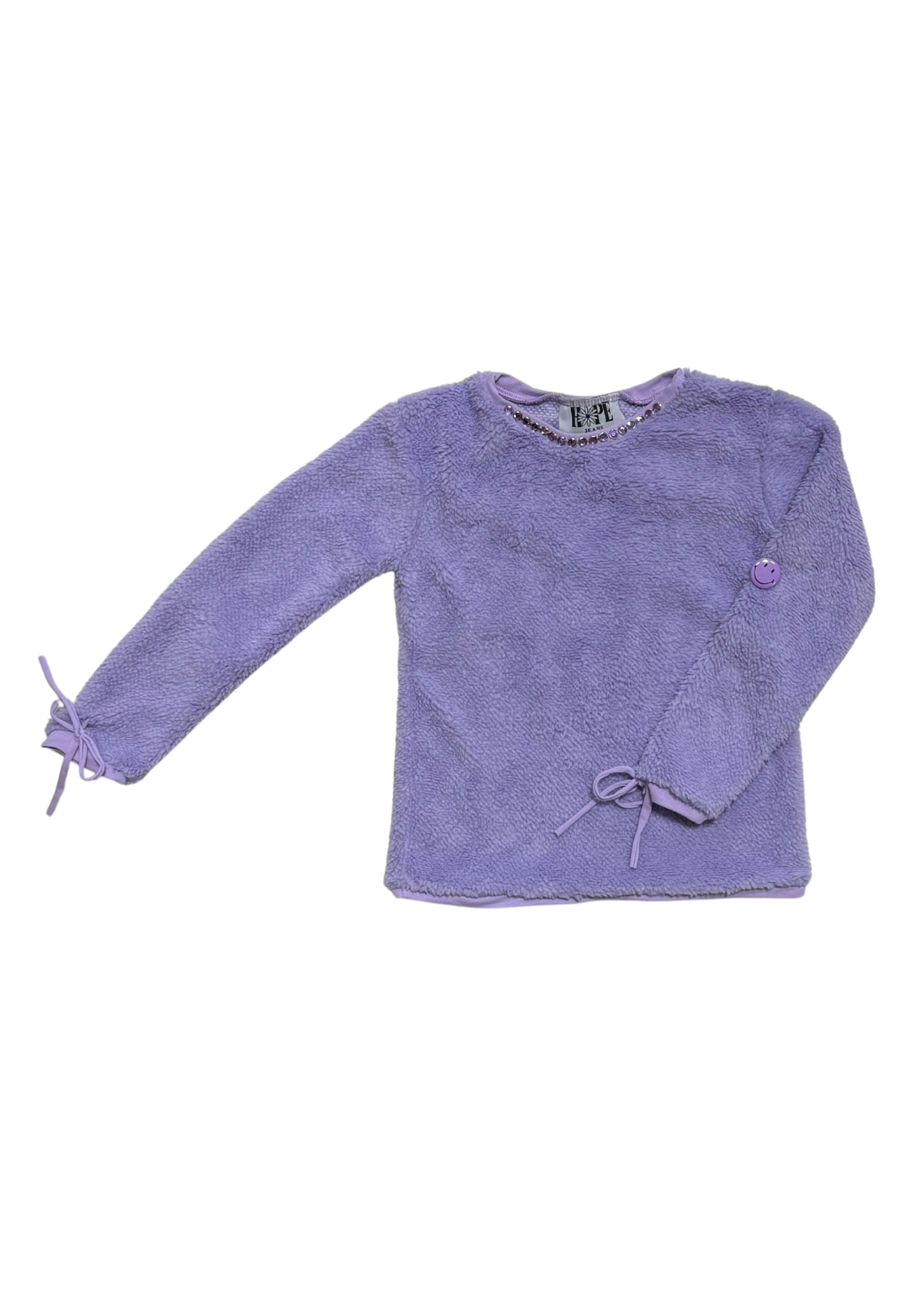 Lavender Teddy Sweatshirt