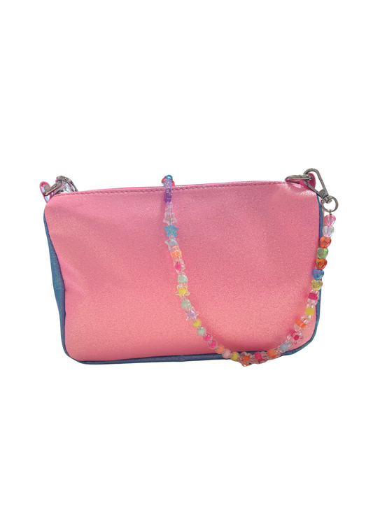 Galaxy Shimmer Color-block Bag
