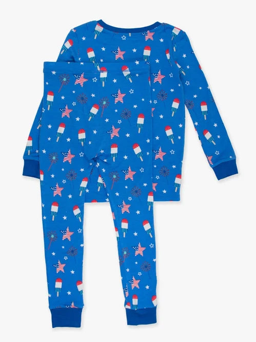 Fireworks Long Sleeve Pajama Set