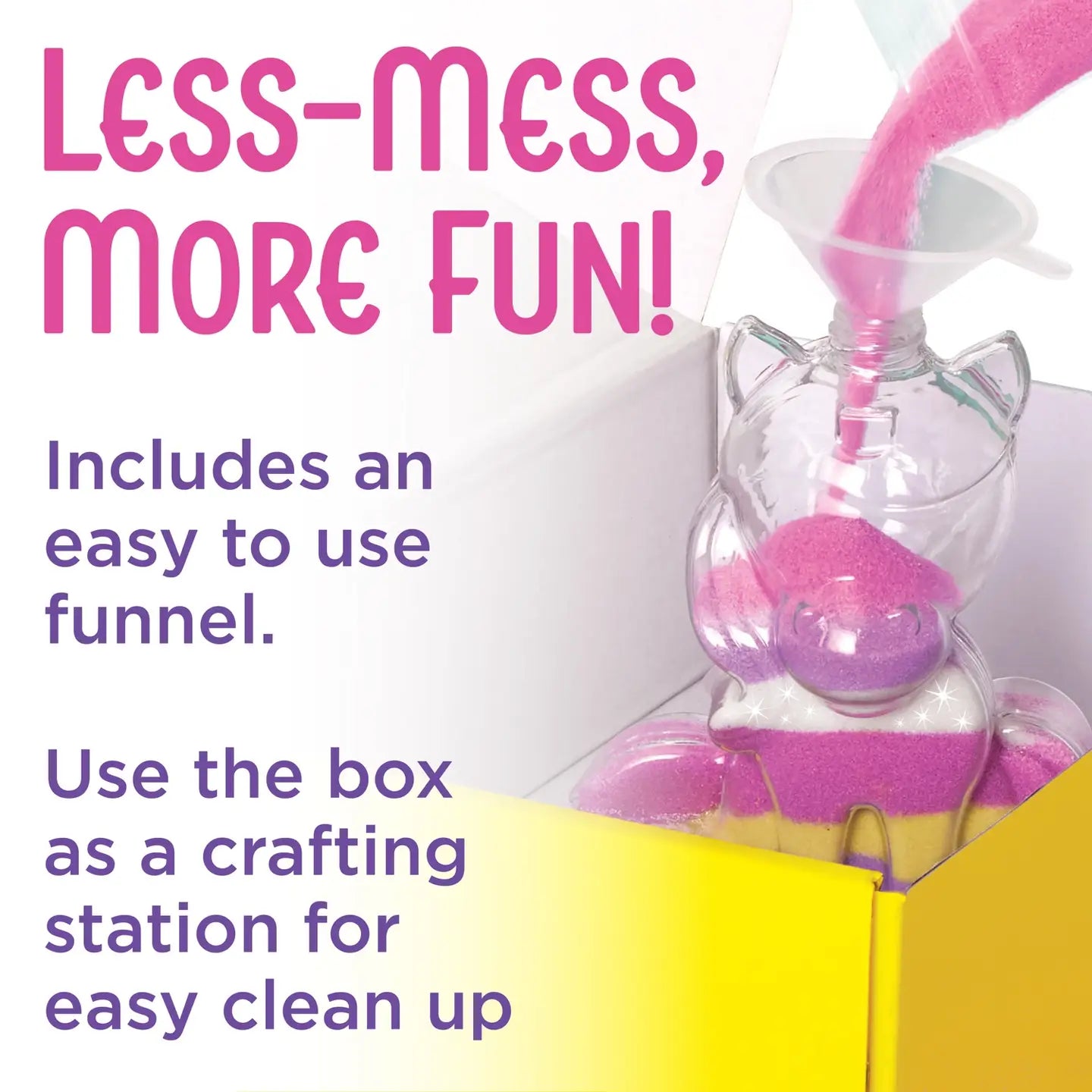 Sparkle Sand Art Unicorn Diy Craft Kit For Kids