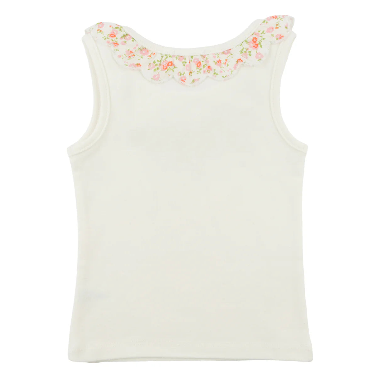 Poppy Sprig Blush Bella Collar Tank