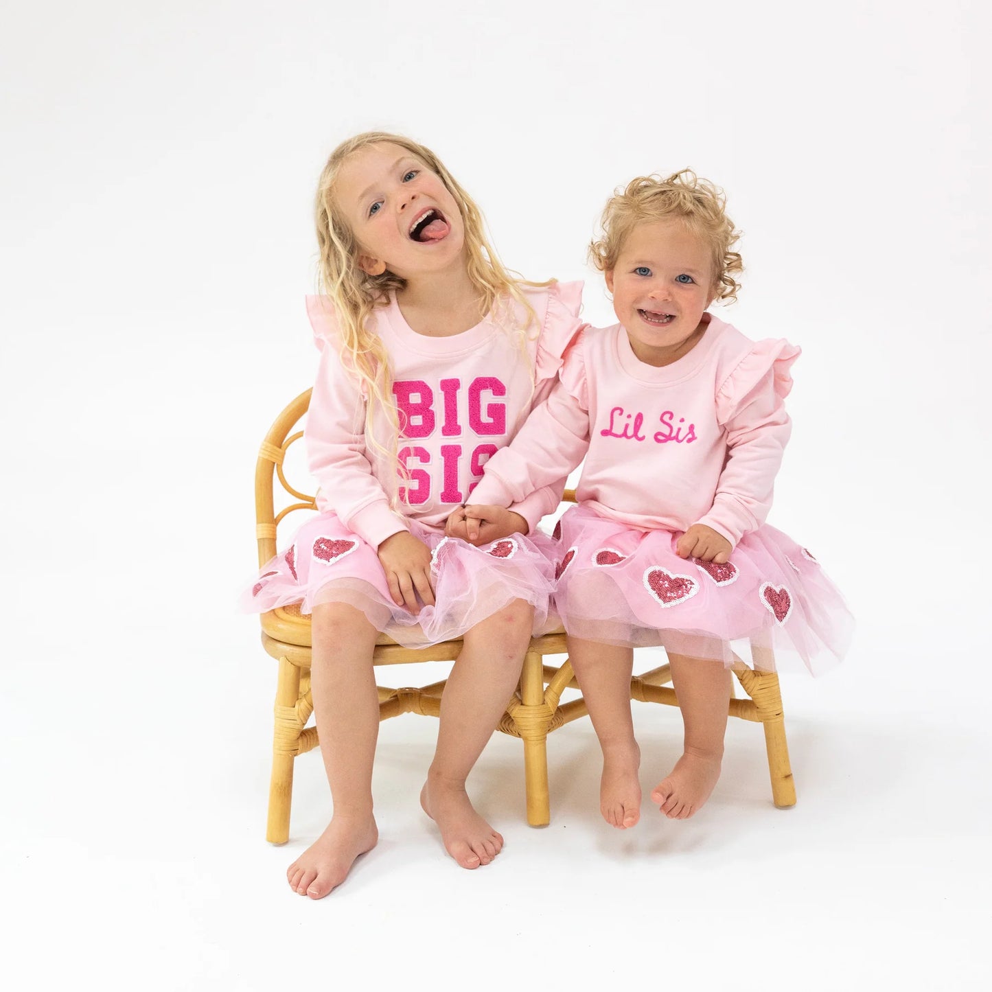 Ruffle Big Sis Sweatshirt