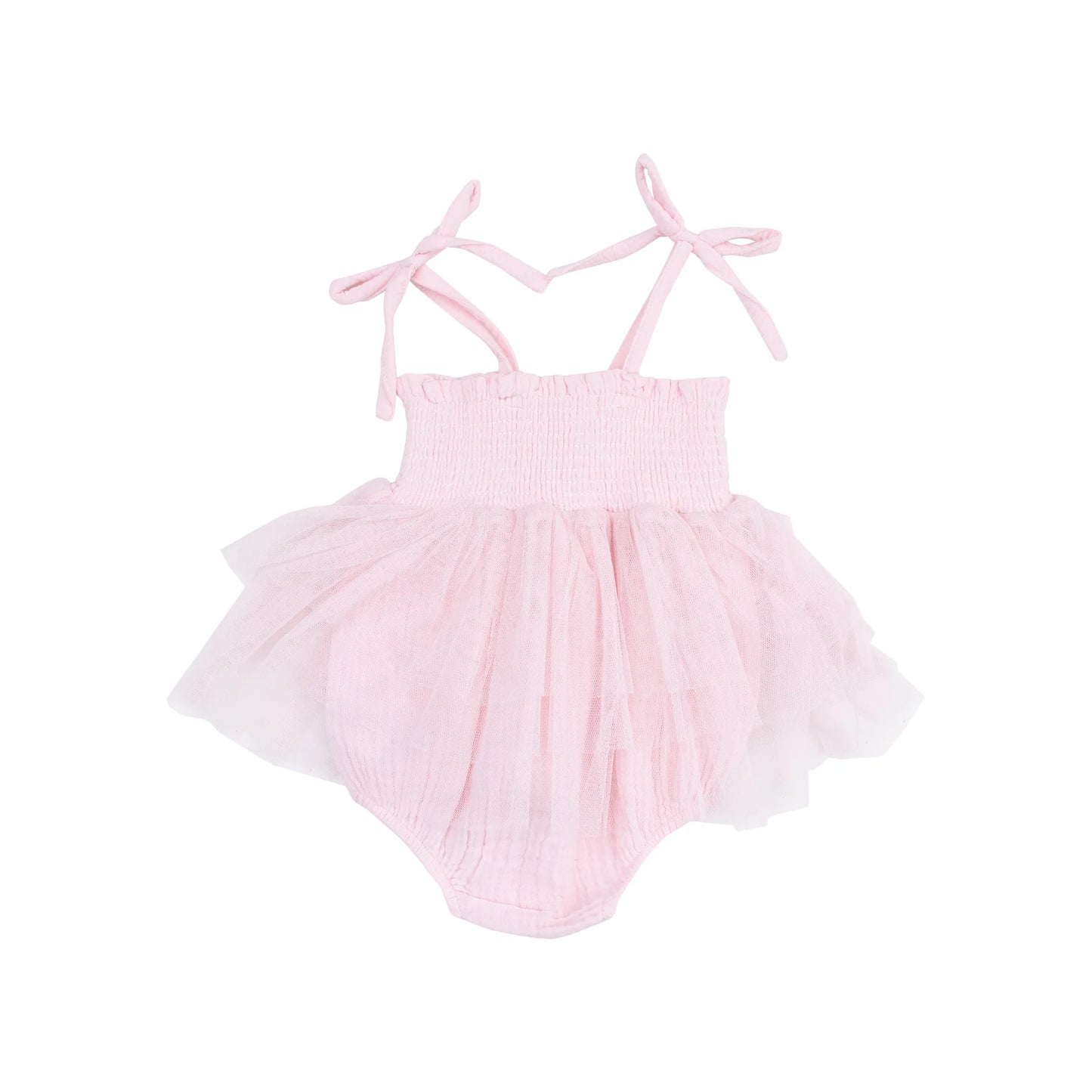 Pink Solid Muslin Ballerina Tutu