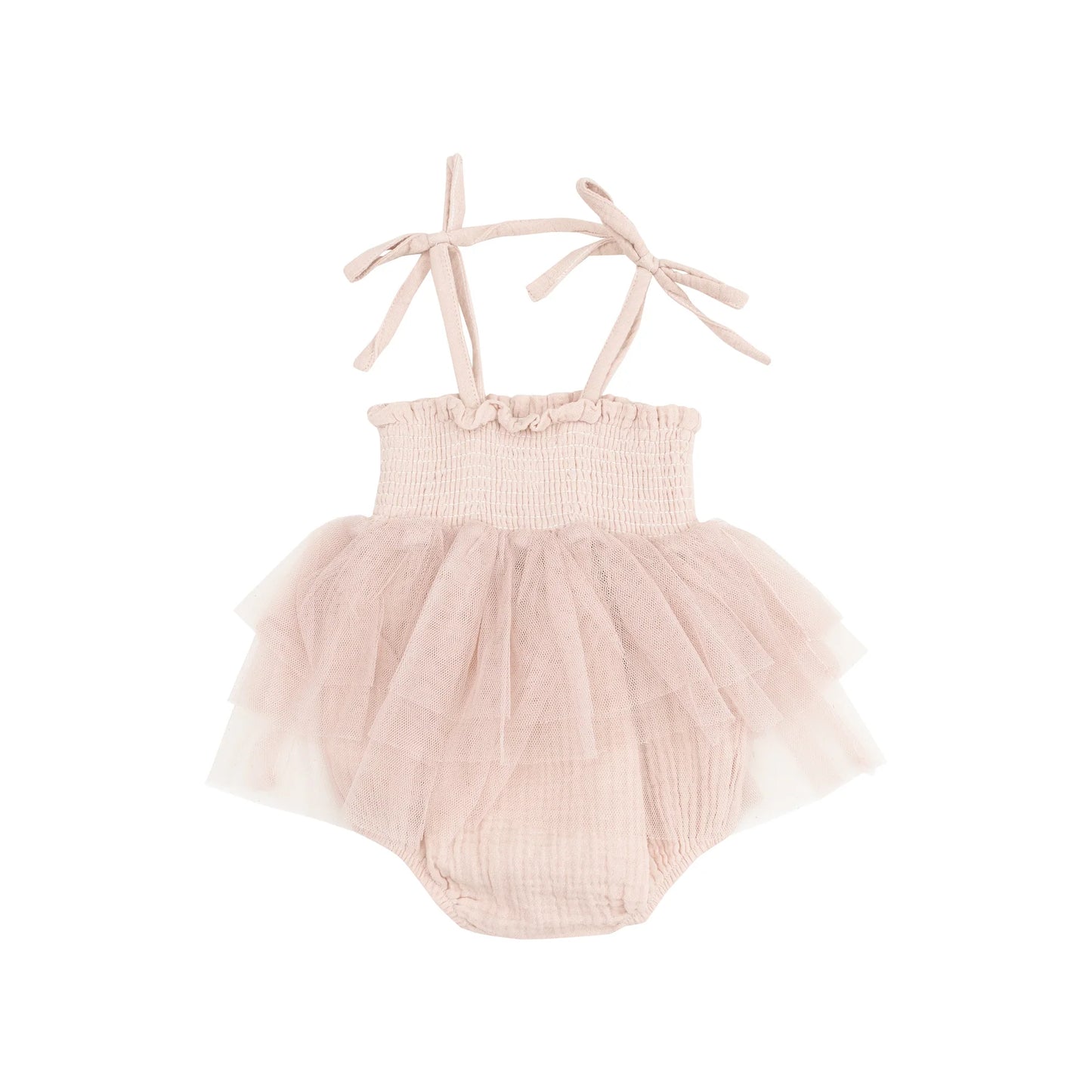 Rose Smoke Solid Muslin Ballerina Tutu