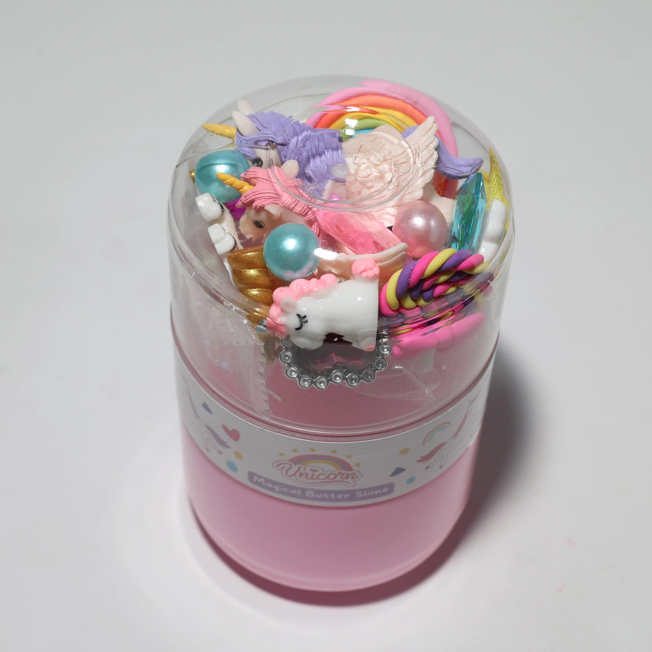 Unicorn Slime Jar - On the Go!