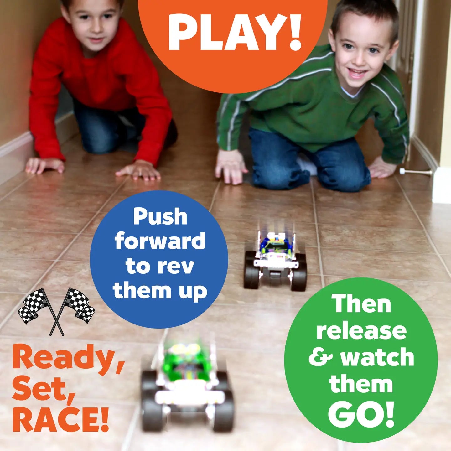 Decorate 2 Monster Trucks Craft Kit For Kids