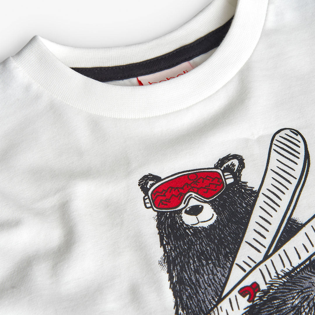 Skiing Bear Tee