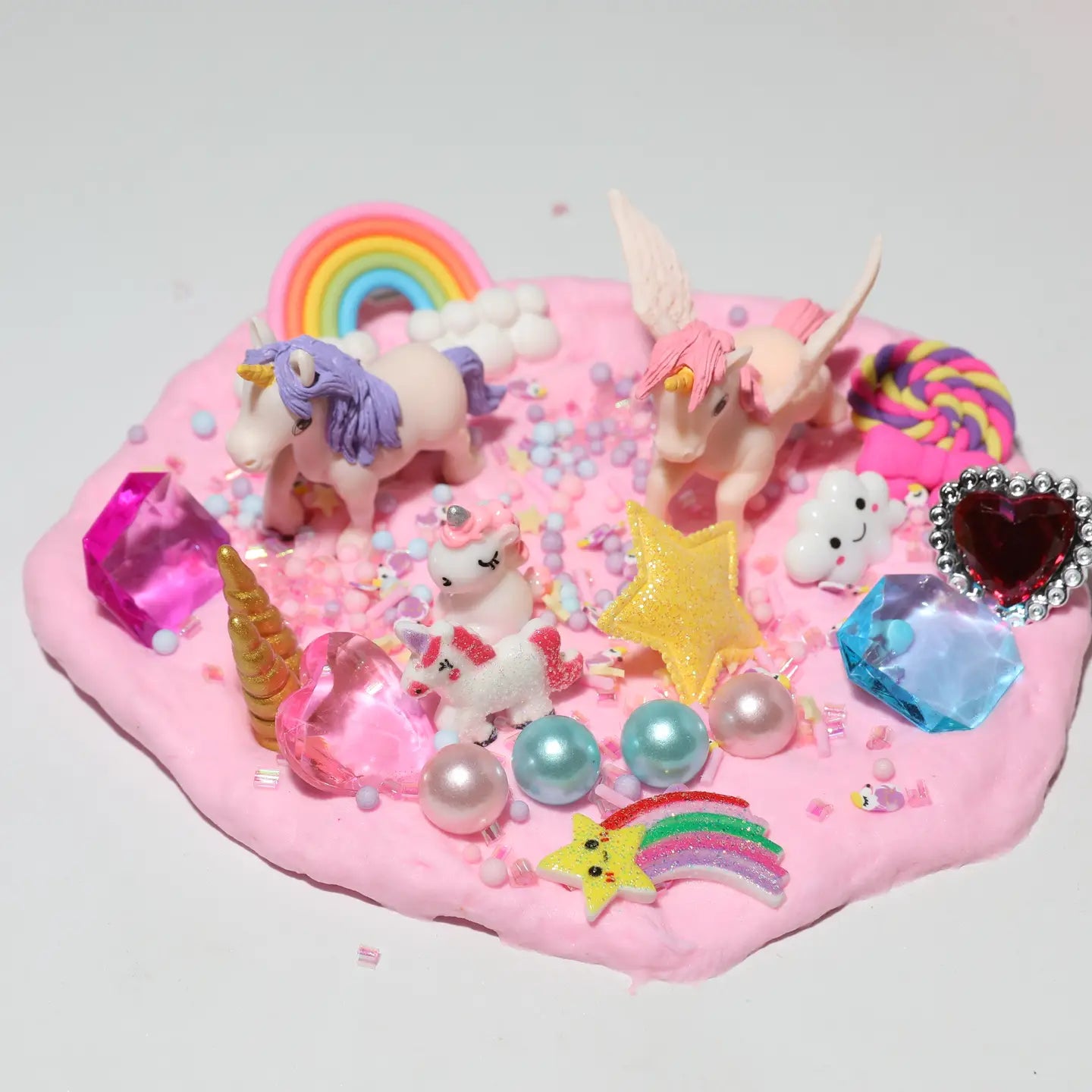 Unicorn Play Dough Jar