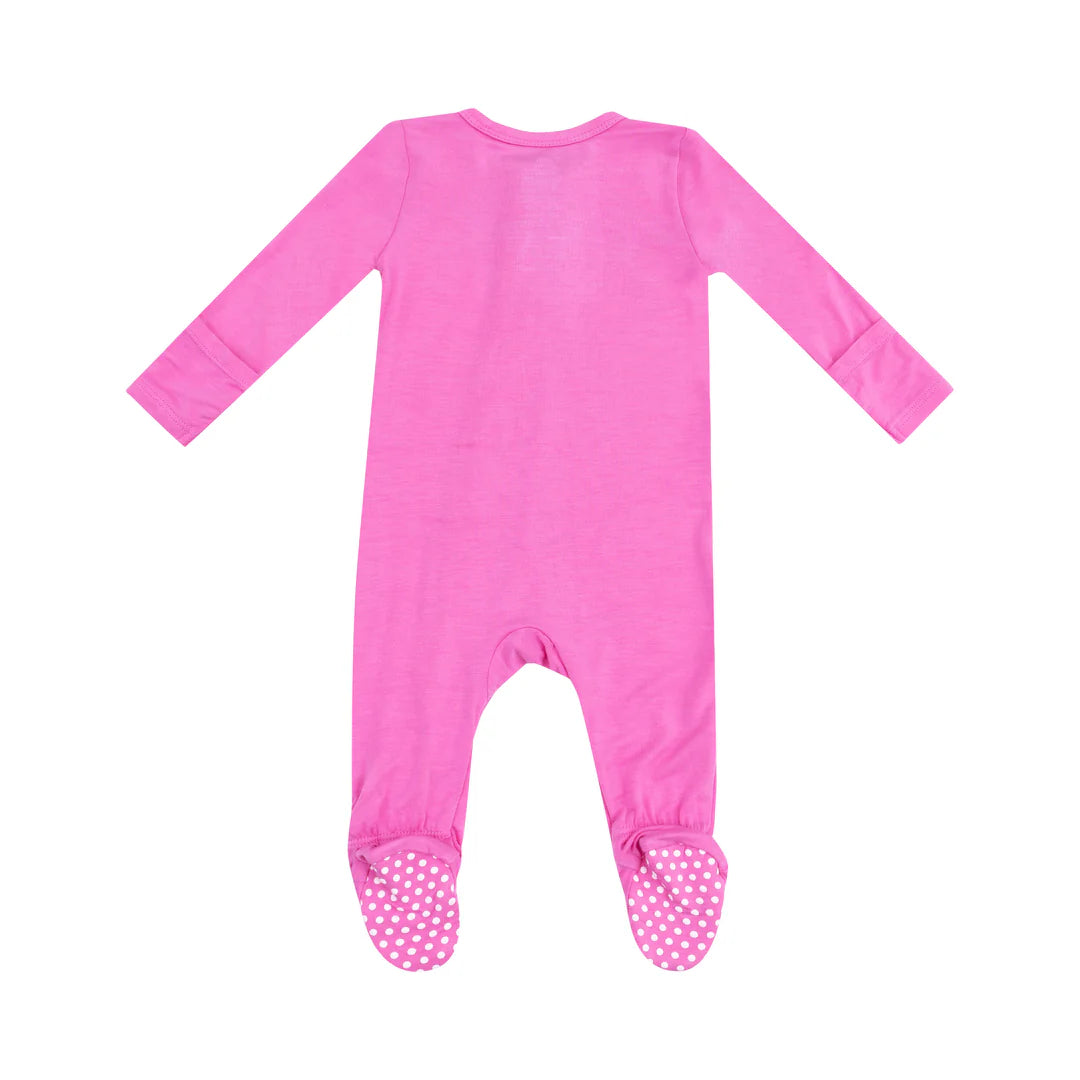Strawberry Moon 2 Way Zipper Footie