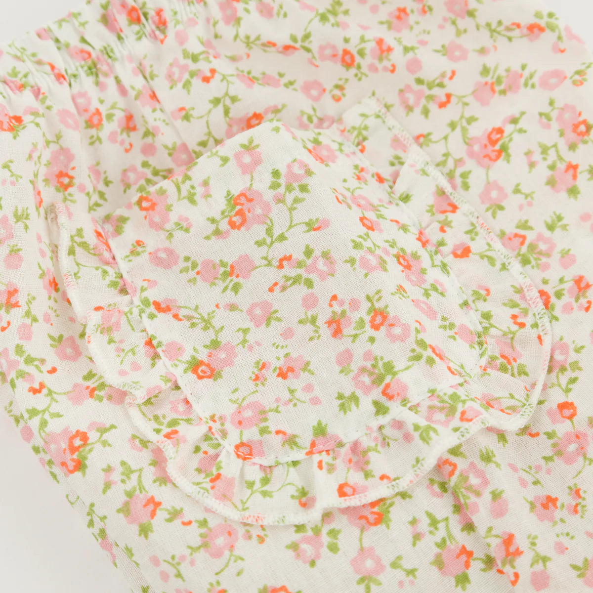 Poppy Sprig Ruffle Side Pocket Pant