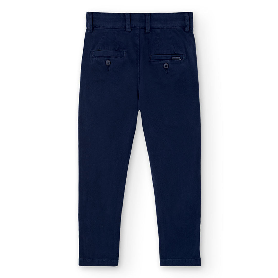 Stretch Navy Trouser