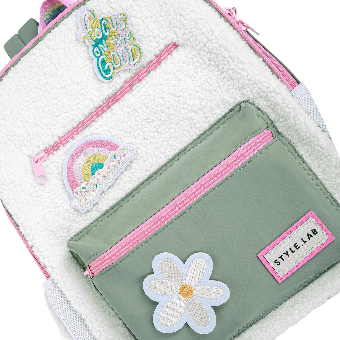 Roro Sherpa Backpack with Patches