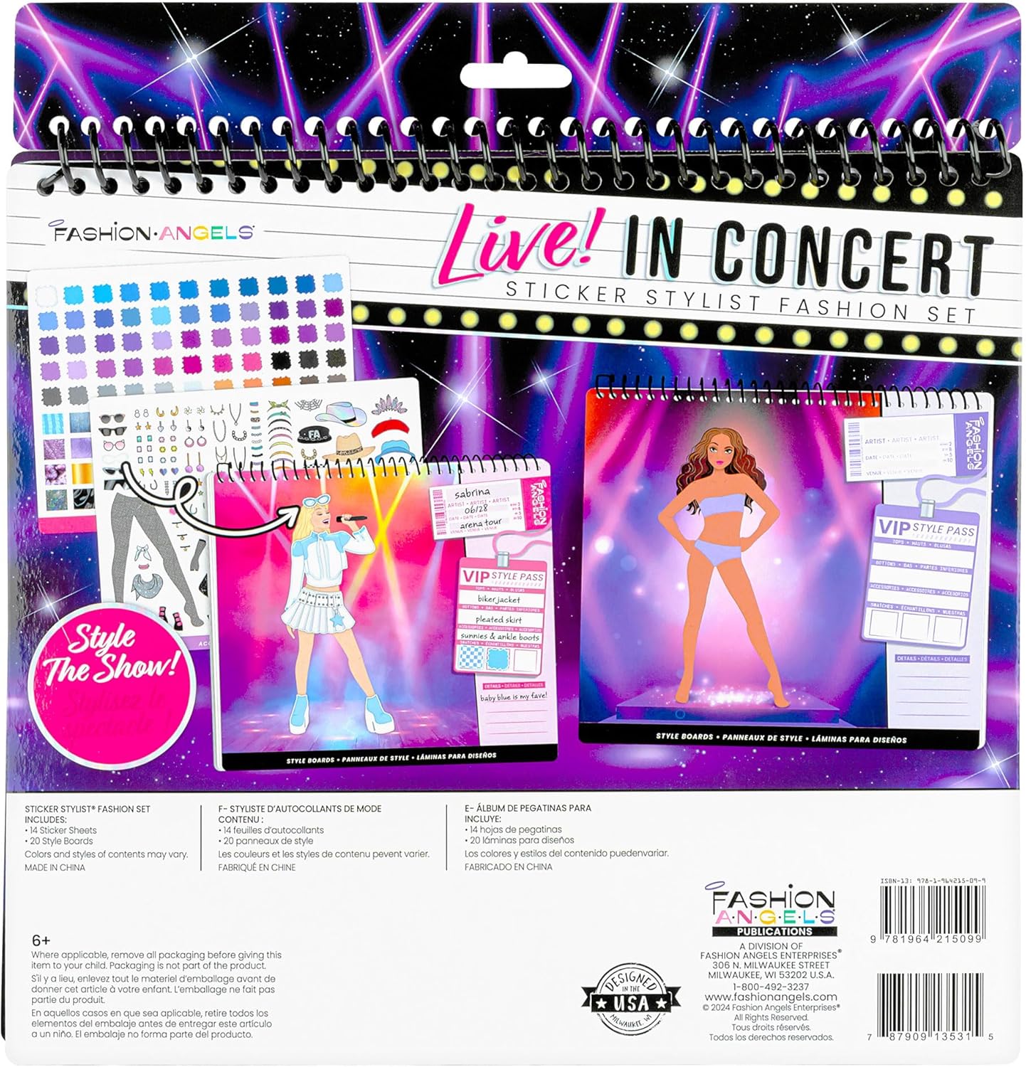 LIVE! In Concert Sticker Book