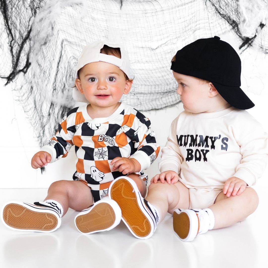 Boo Halloween Romper