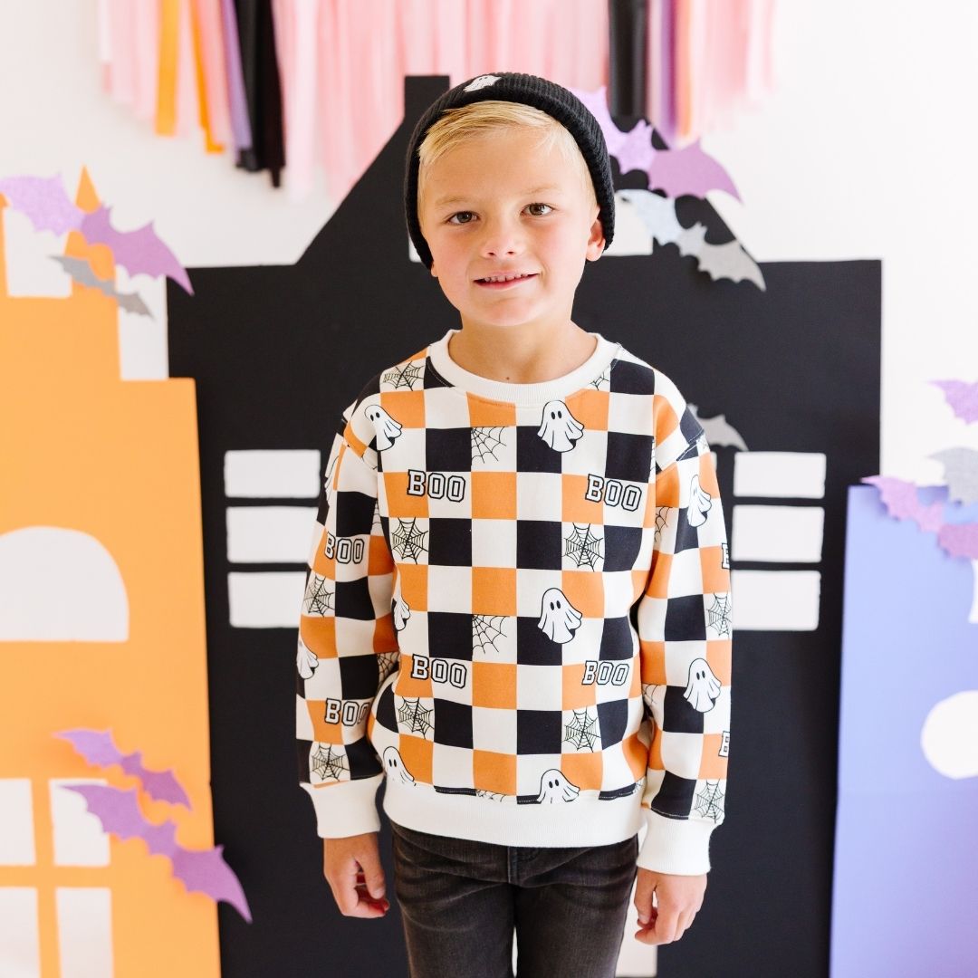 Boo Halloween Sweatshirt