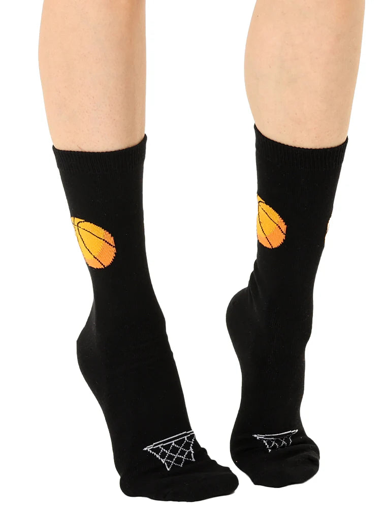 Basketball 3D Crew Socks