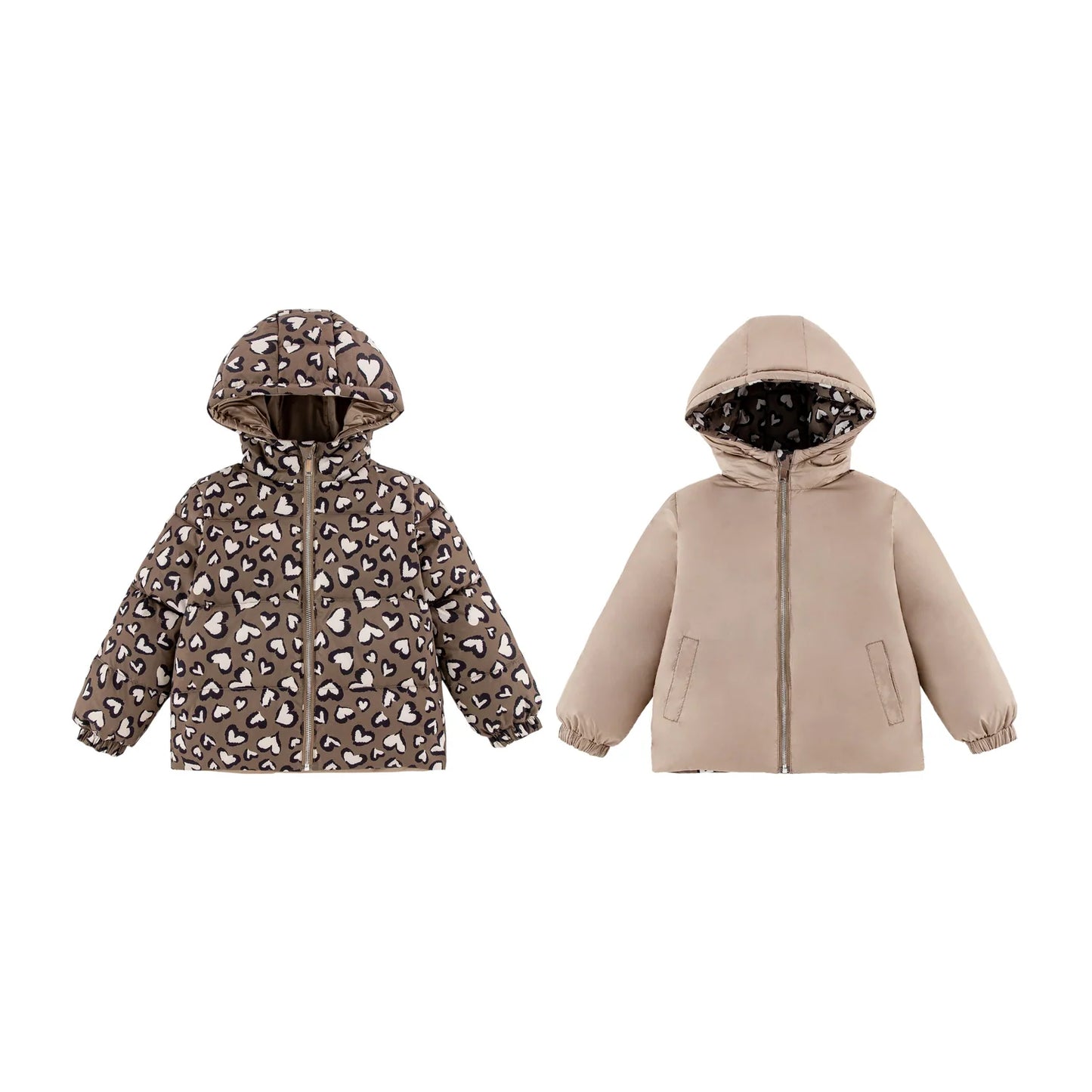 Alex Reversible Puffer with Hood