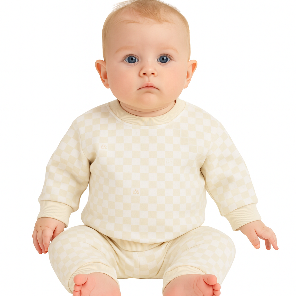Chamois Checkerboard Sweatsuit