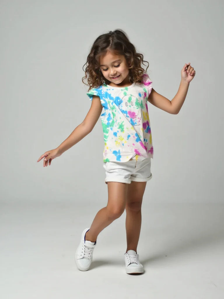 Smiley Tie Dye Tank