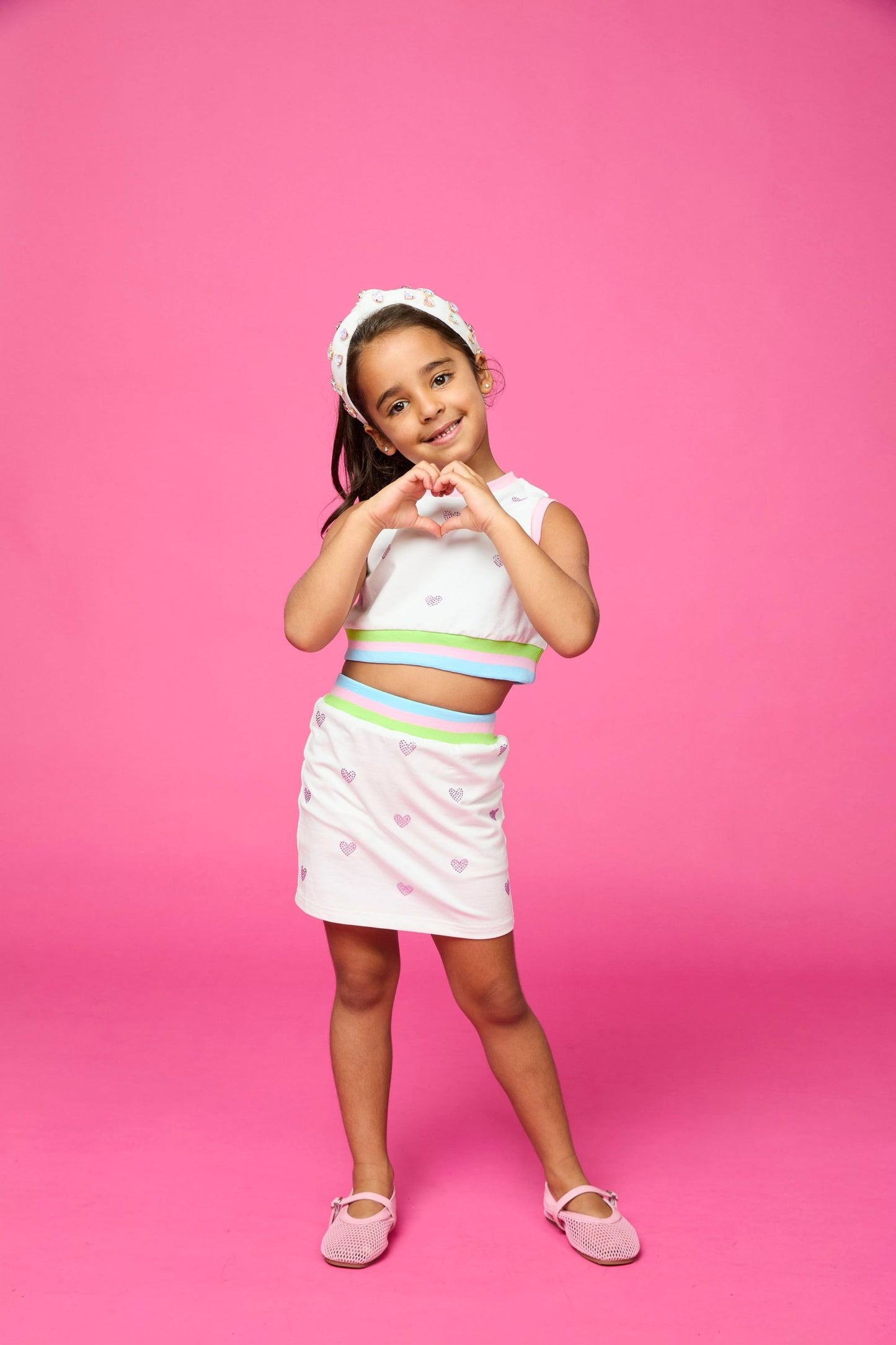 Kristina Heart Tennis Set