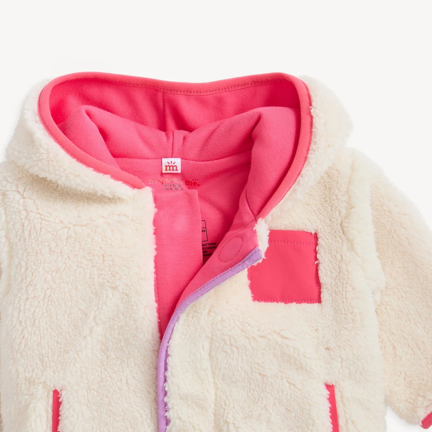 Pink Sherpa Jacket