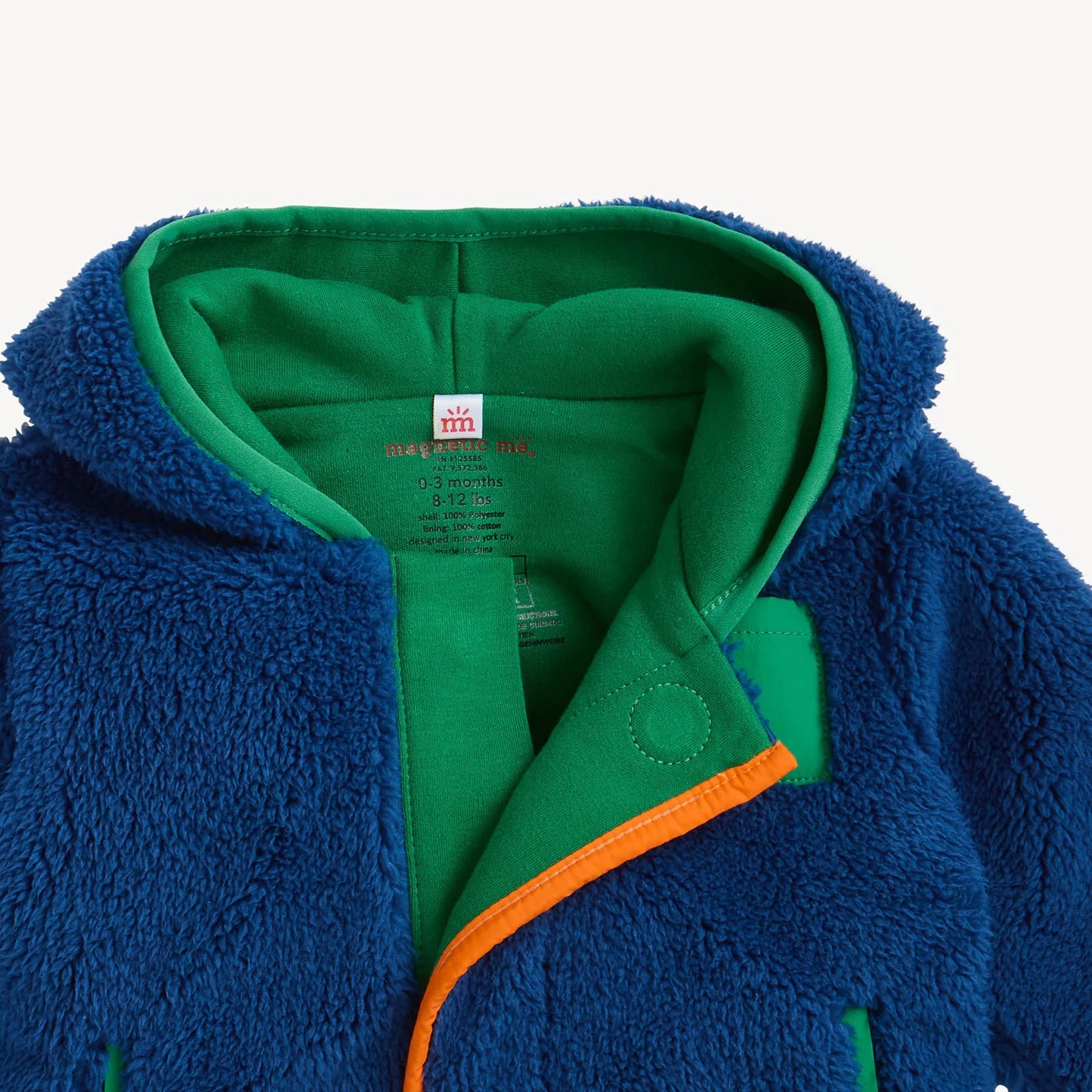 Navy Sherpa Jacket