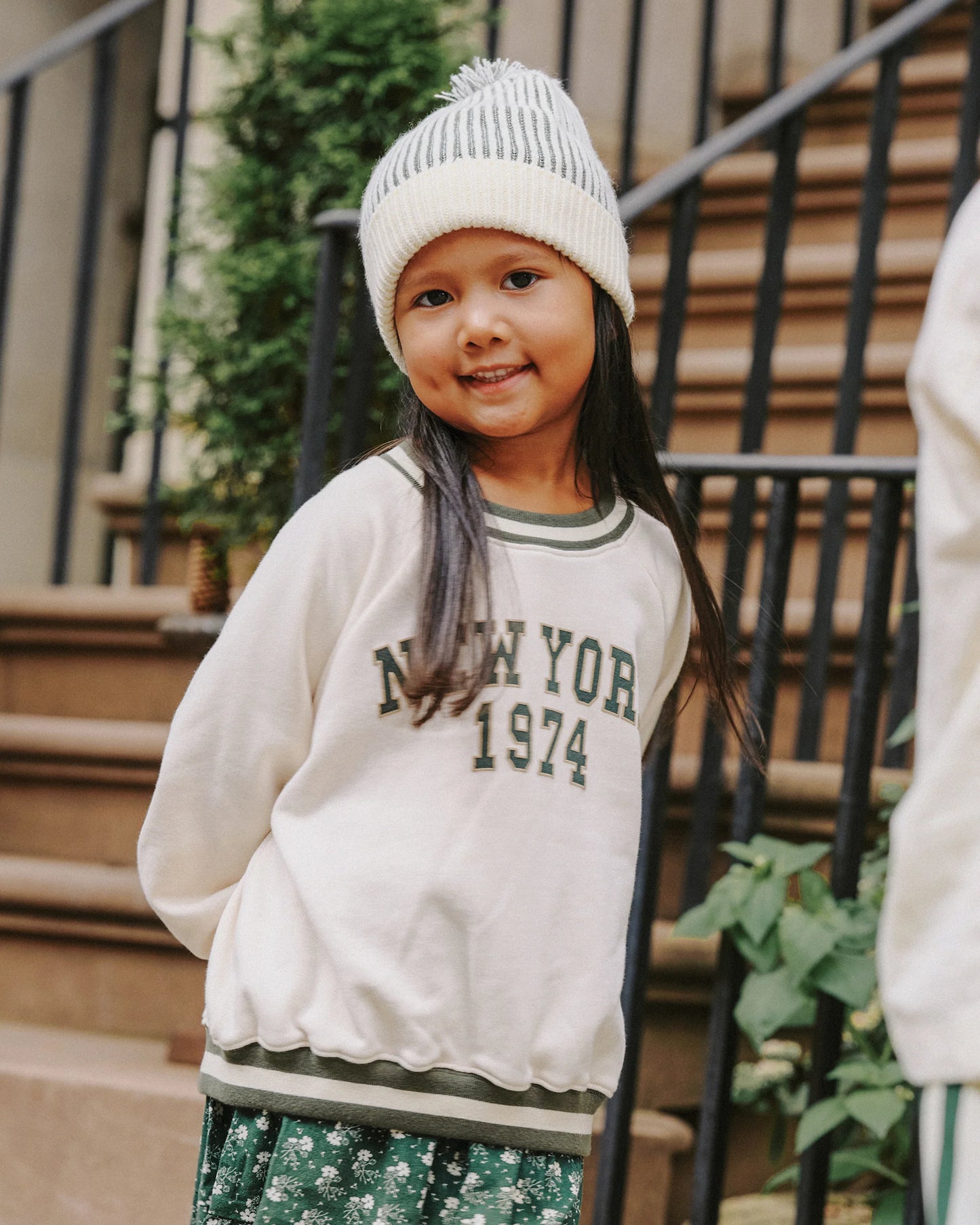 New York Oversized Raglan Sweatshirt