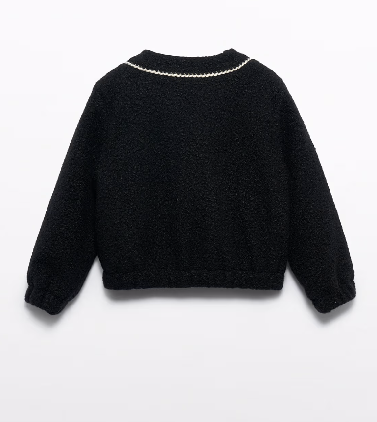 Tweed Black and White Jacket