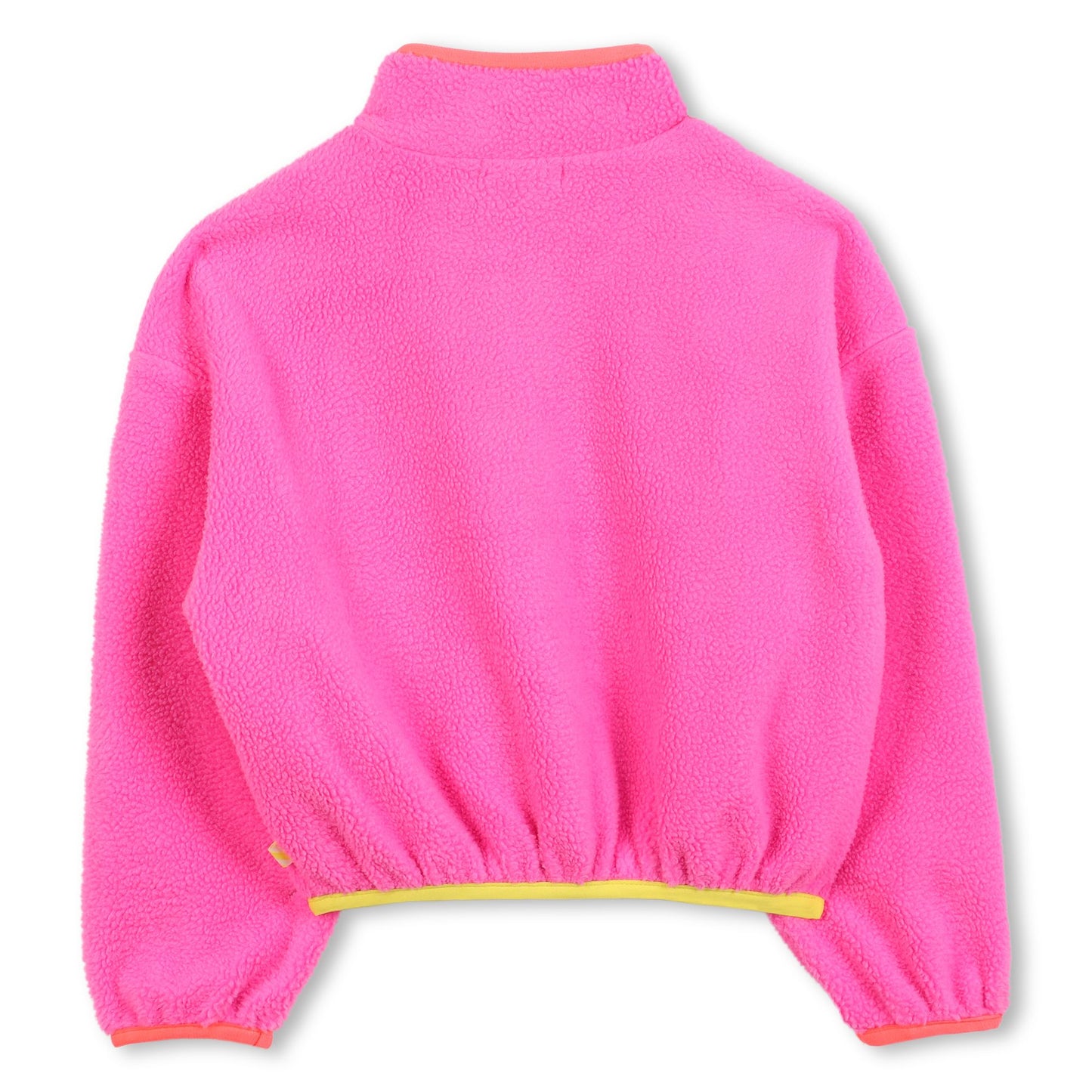 Neon Fleece Sequin Shearling Coat