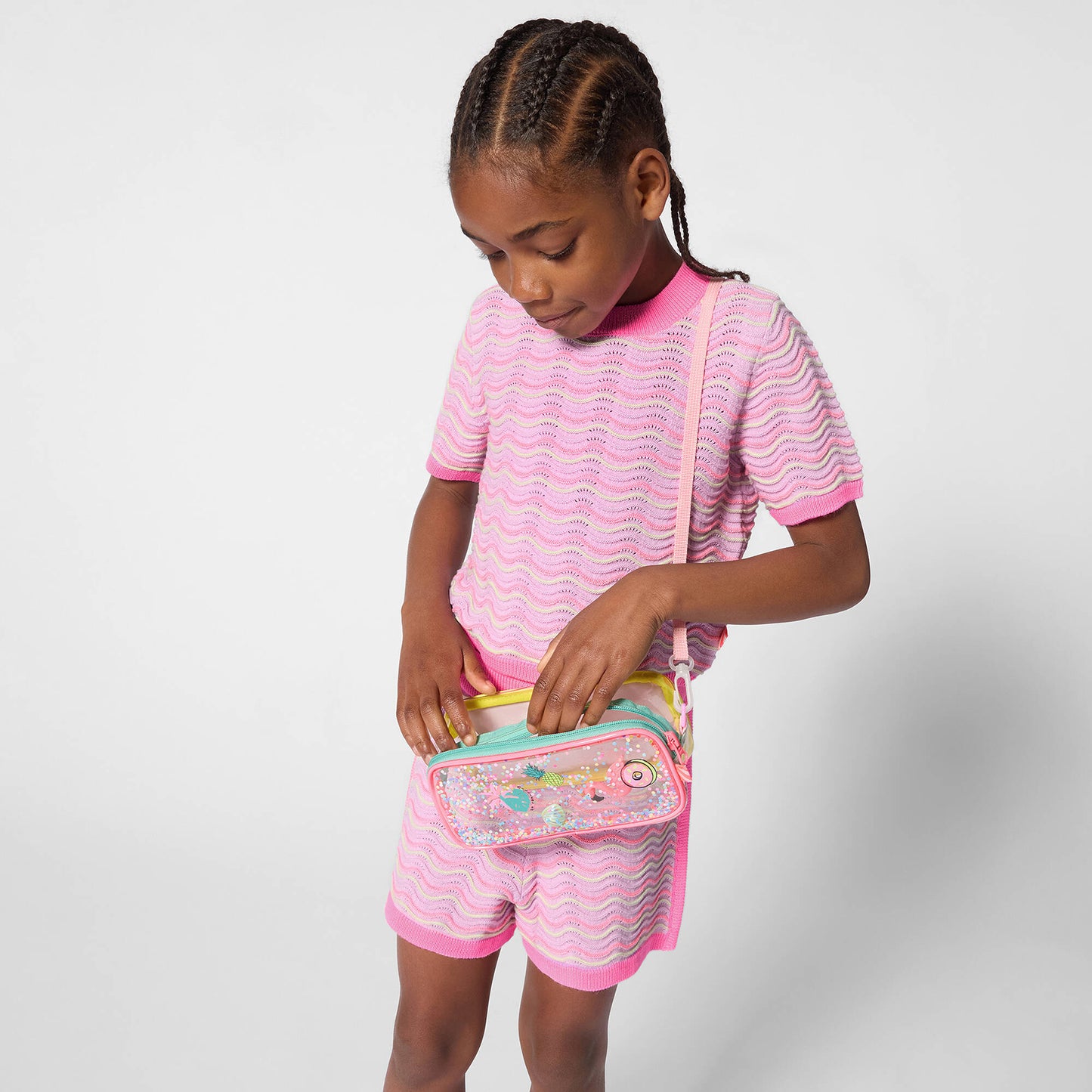 Candy Wave Knit Shorts