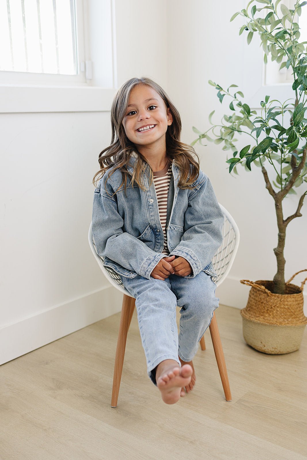 Briggs Hooded Denim Jacket