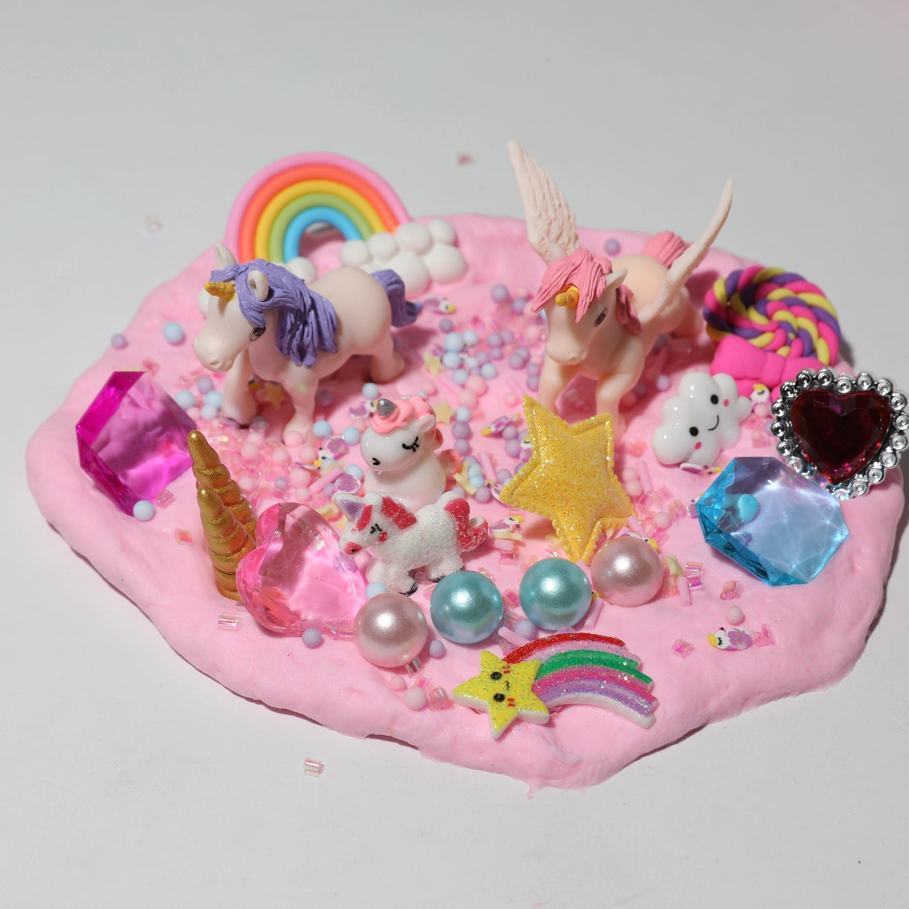 Unicorn Slime Jar - On the Go!
