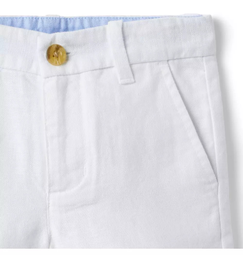 White Linen Short