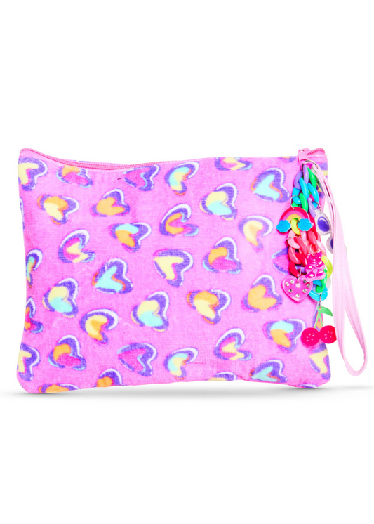 Purrty Pink Paws Kids' Carry-All Pouch
