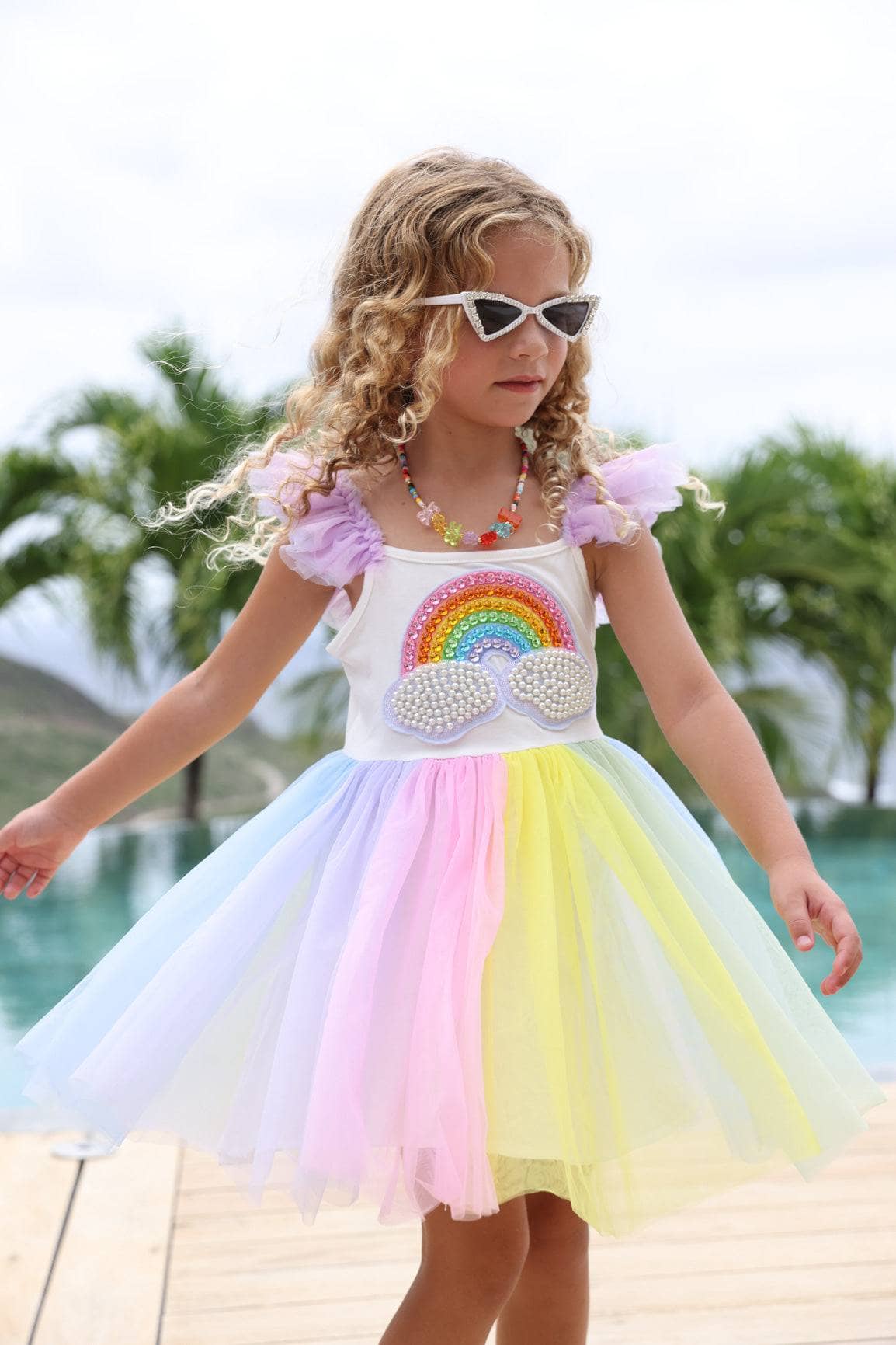 Rainbow Patch Dress