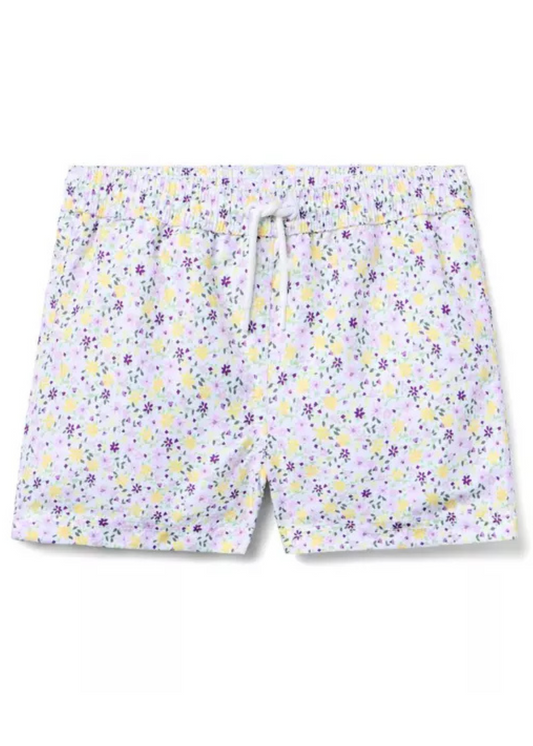 Recycled Ditsy Floral Swim Trunk